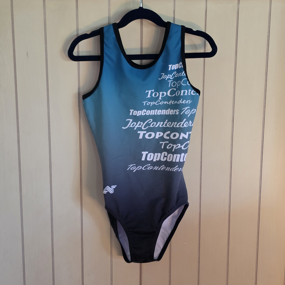 Top Contender Women's Bodysuit - Black and Blue